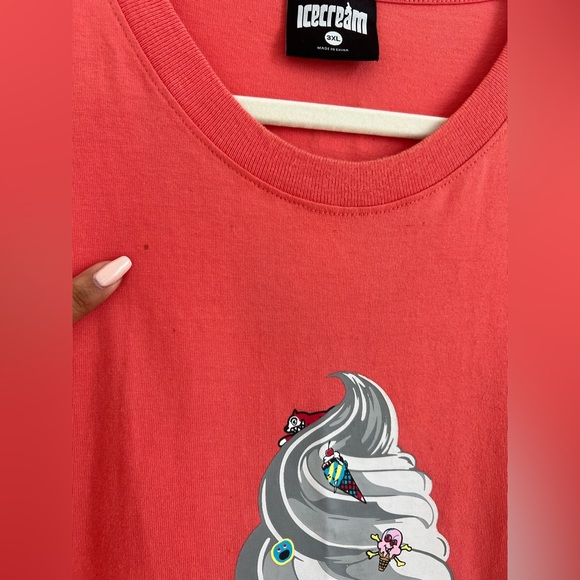 Ice Cream Vanilla Cone Graphic Tee - Picture 5 of 5